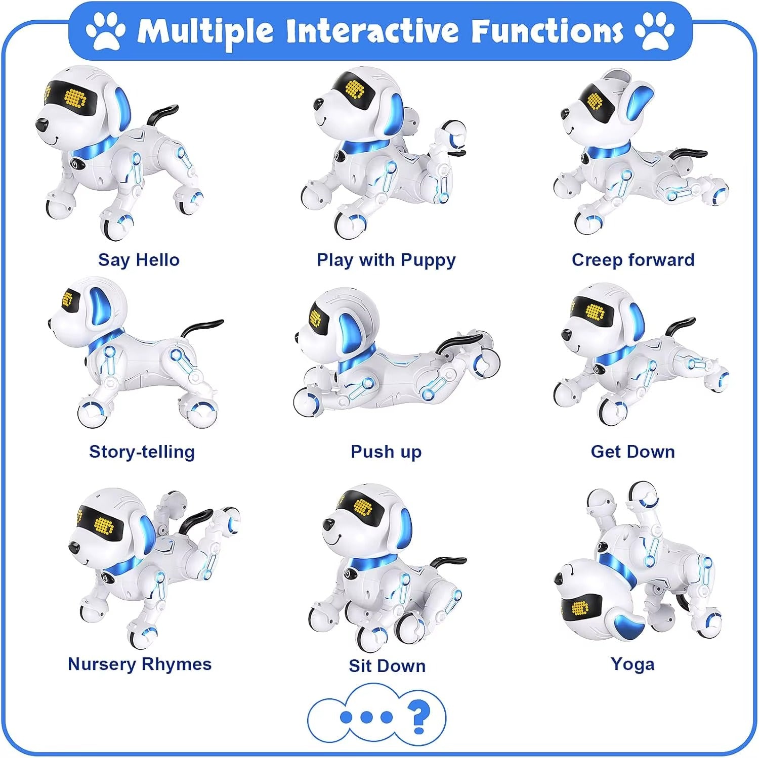Interactive Remote-Controlled Robotic Pet